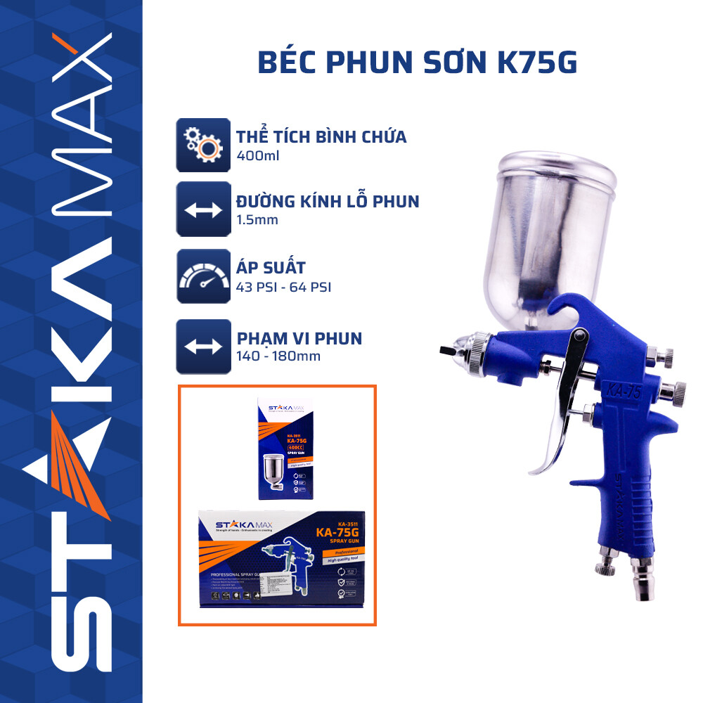 Béc phun sơn K75G STAKAMAX (1C/H,30C/T) – N3