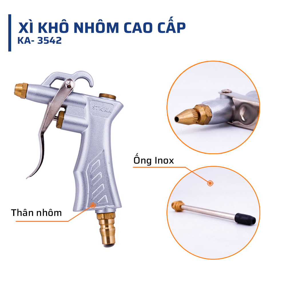 Thông số kỹ thuật xì khô nhôm cao cấp STAKAMAX