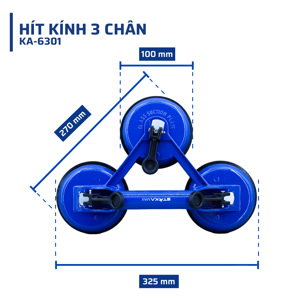 Thông Số Kỹ Thuật Hít Kính 2 Chân STAKAMAX 