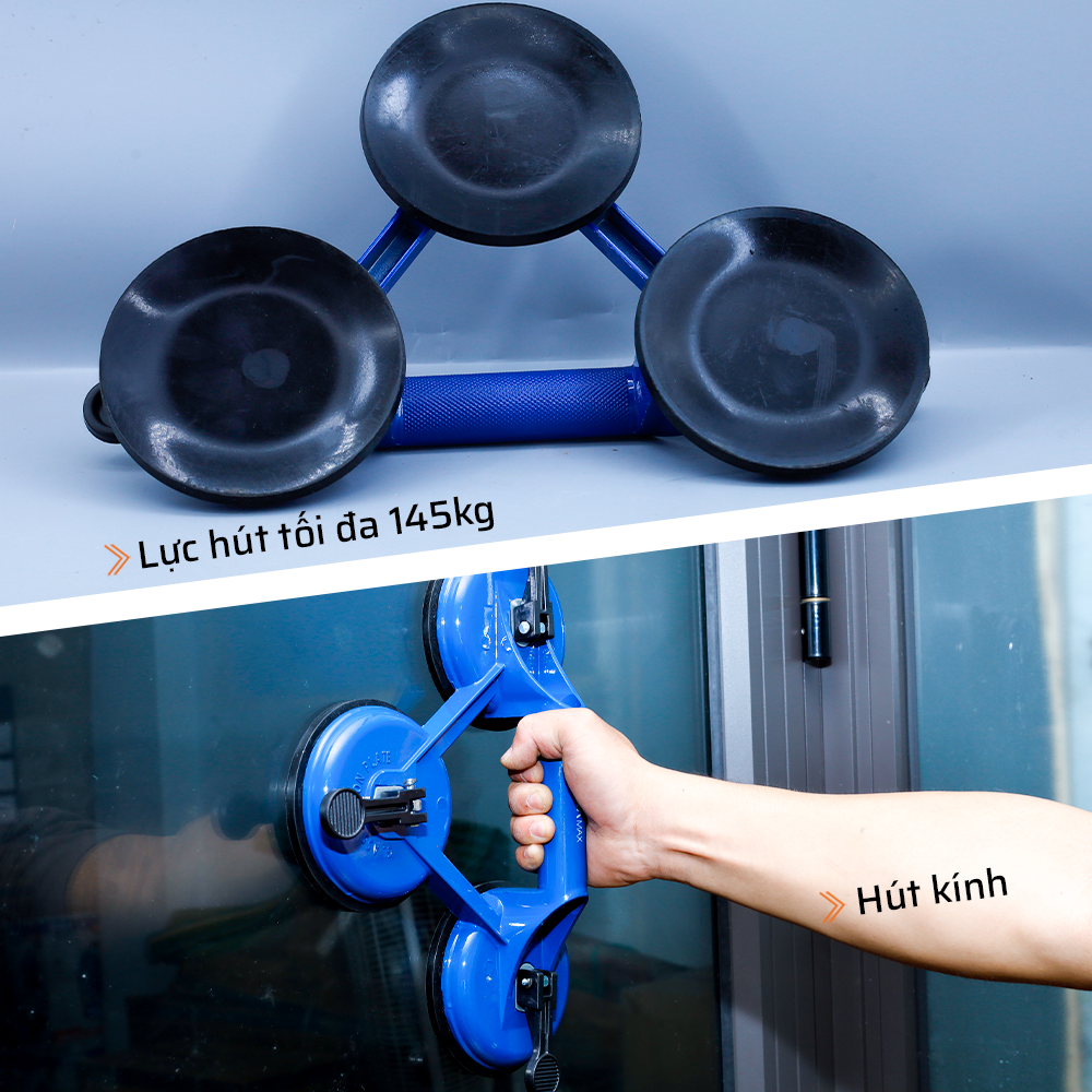 Ứng Dụng Chuyên Nghiệp của Hít Kính 3 Chân STAKAMAX