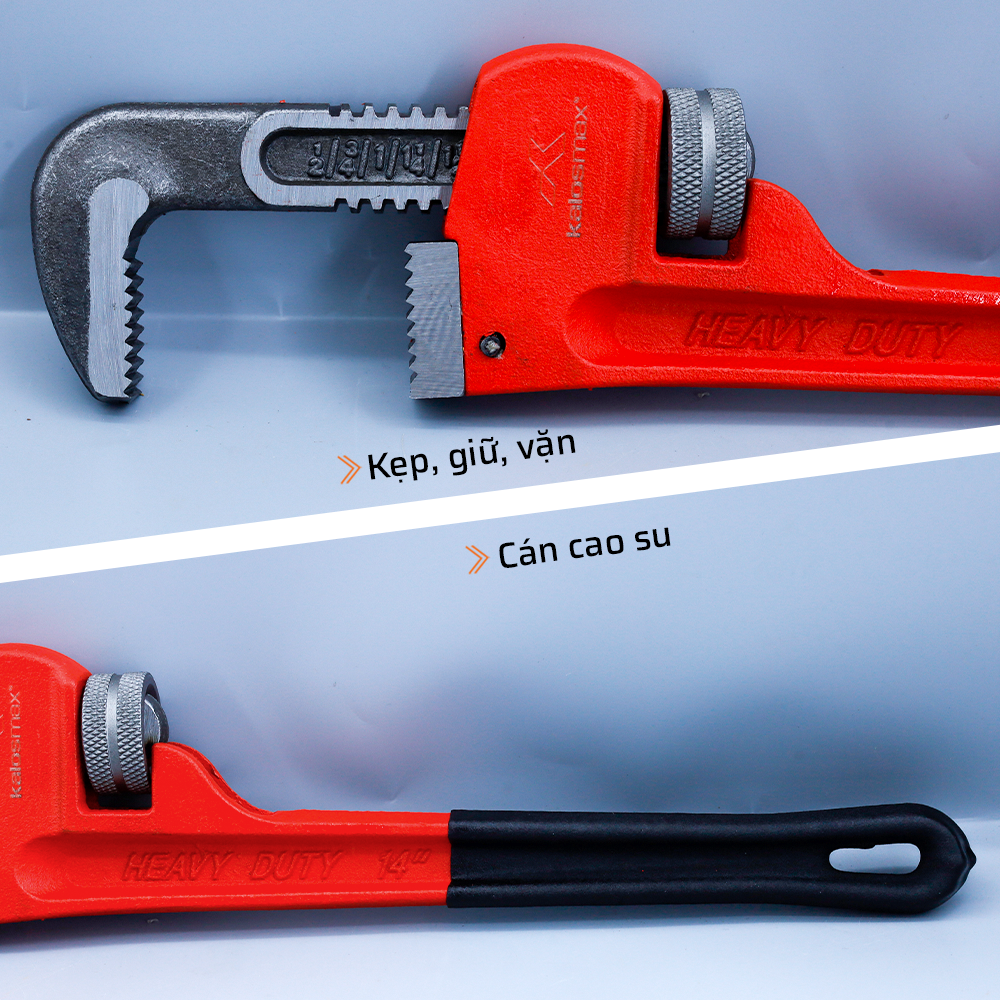 Ứng dụng thực tế của kìm nước 14'' kalosmax