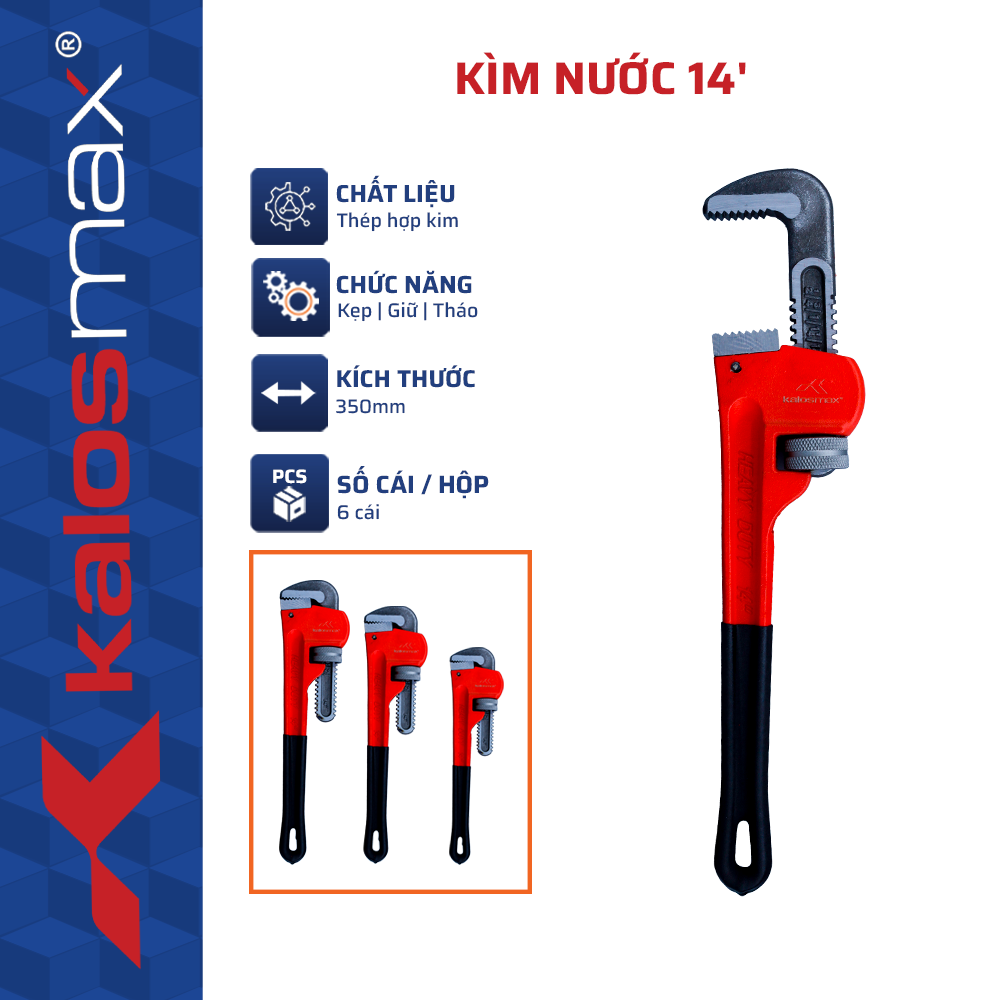 Kìm Nước 14” kalosmax (6C/H, 24C/T)-N1
