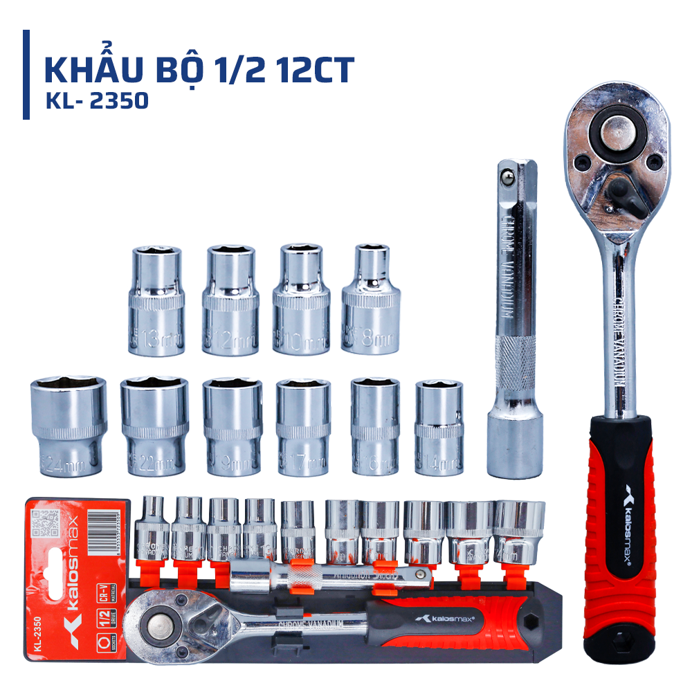 Cấu tạo chi tiết ( thành phần) khẩu bộ 1/2 12 chi tiết kalosmax