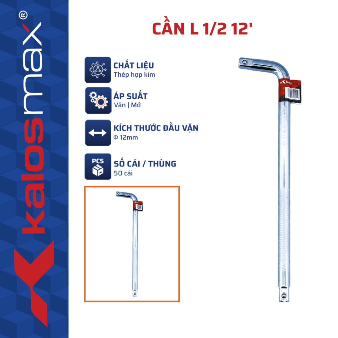 Cần L 1/2 12” kalosmax(1C/H, 50C/T) -N1