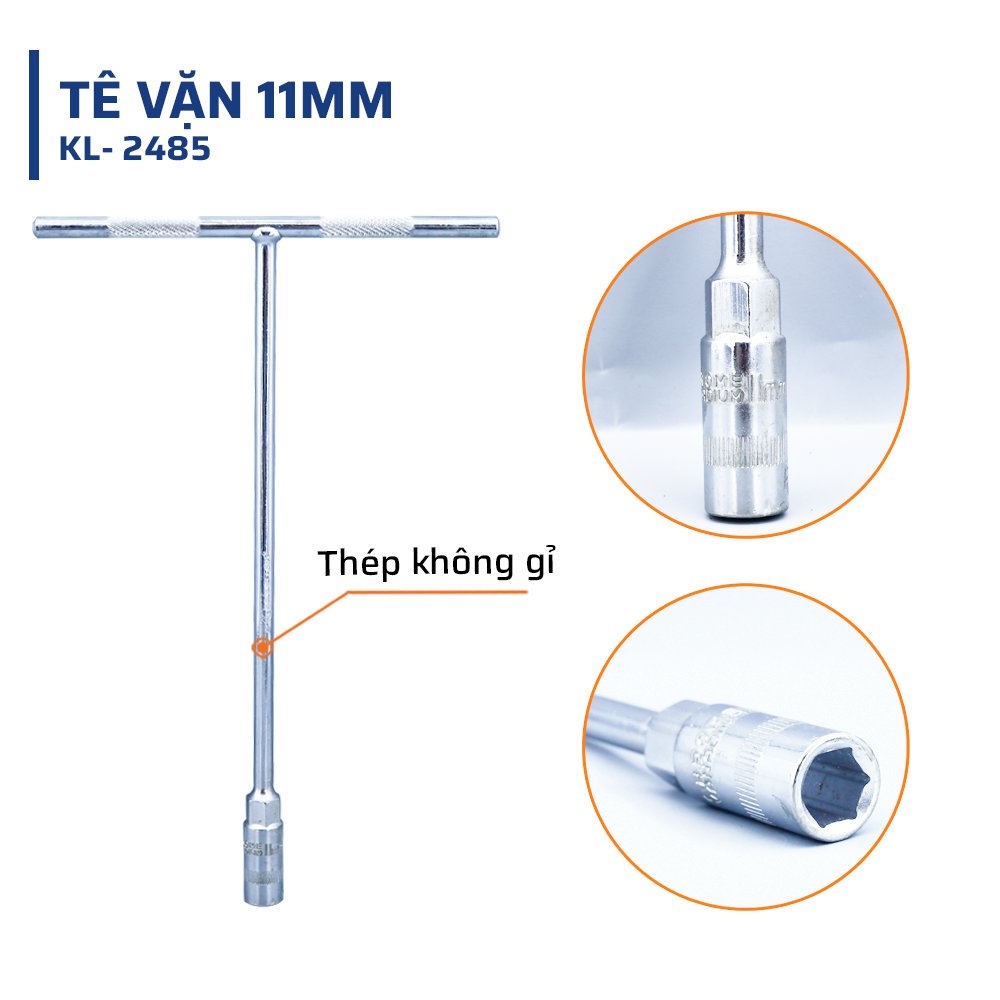 Cấu tạo đặc biệt tê vặn 12mm kalosmax