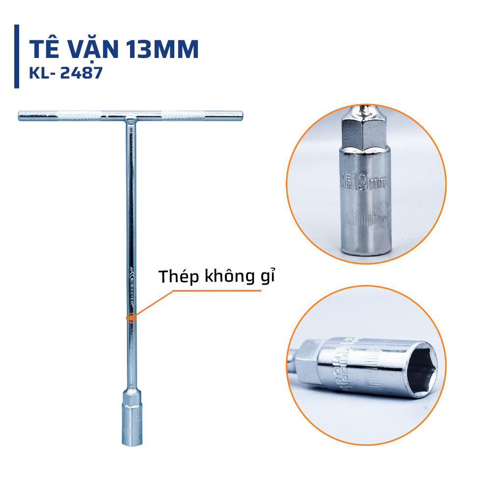 Cấu tạo chi tiết đặc biệt của tê vặn 13mm kalosmax