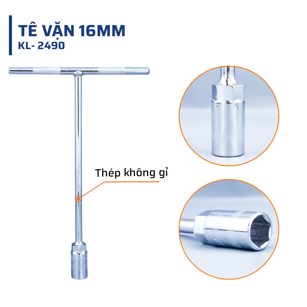 Cấu tạo chi tiết và chất liệu đặc biệt của Tê vặn 16mm kalosmax