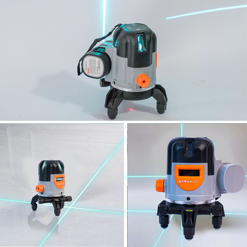 Hướng dẫn sử dụng Máy Laser 5 Tia 16.8V STAKA