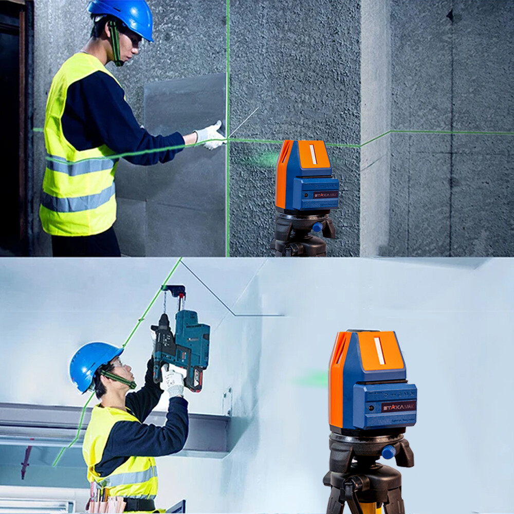 Test thực tế máy laser 5 tia cao cấp STAKA (kèm chân 1m2) 