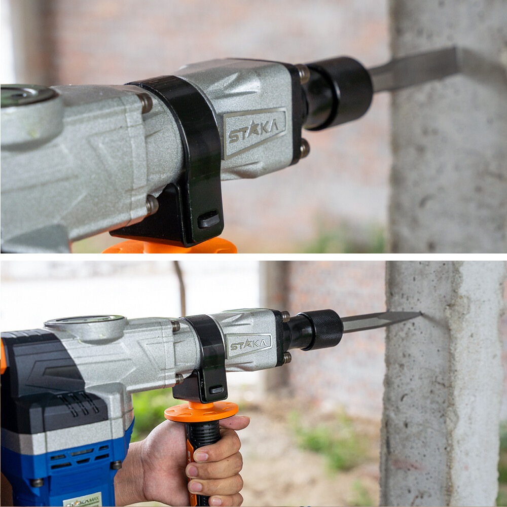 Ứng dụng máy đục 1350W/35mm STAKA