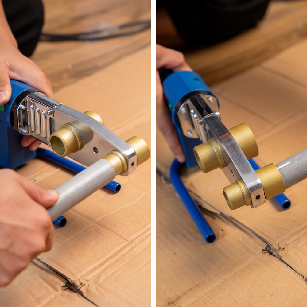 Ứng dụng máy hàn ống nhiệt 20-32mm 600W STAKA