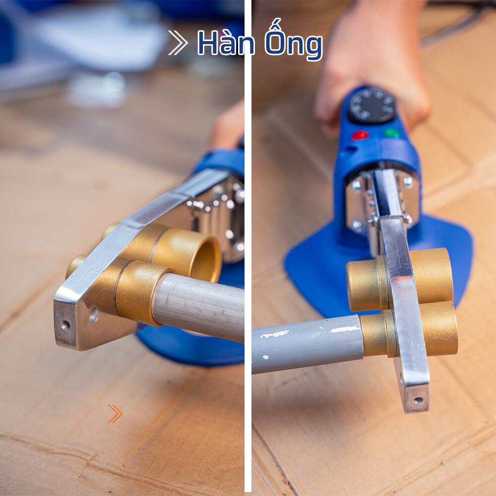 Ứng dụng máy hàn ống nhiệt 20-32mm chỉnh nhiệt STAKA MAX