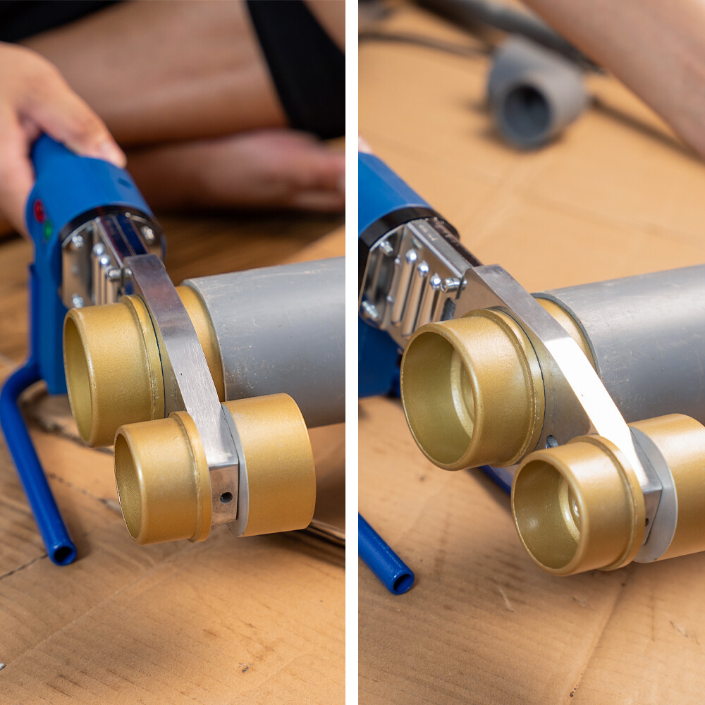 Ứng dụng máy hàn ống nhiệt 20-63mm 800W STAKA