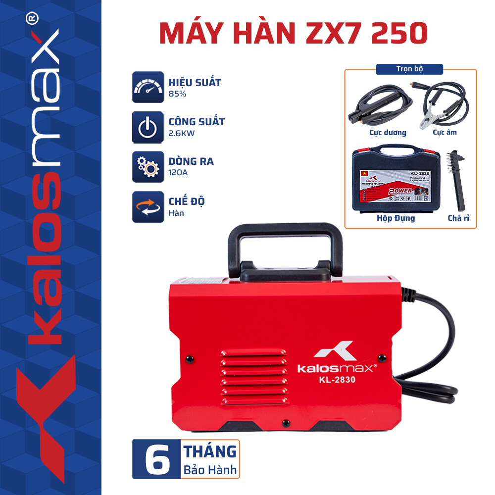 Máy Hàn ZX7 250 Kalos Max – Hiệu suất cao, chính hãng, giá tốt