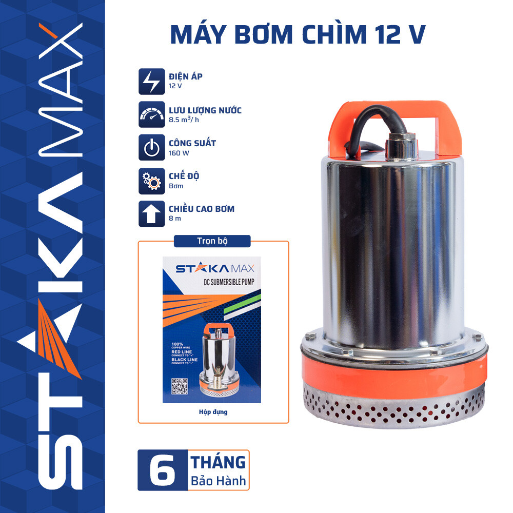 Máy Bơm Chìm 12V STAKA (1C/H,4C/T)-M1 – Cái