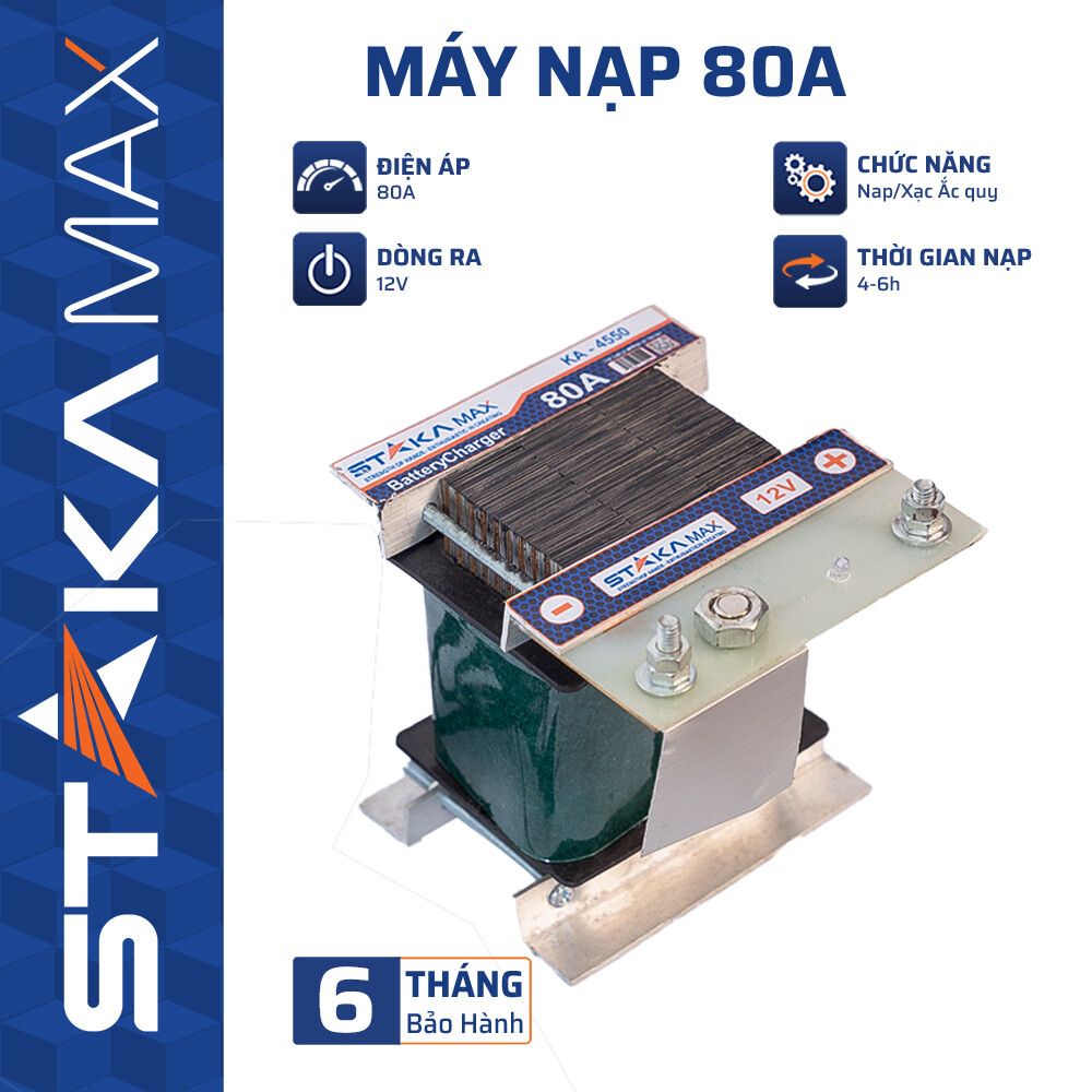 Máy Nạp 80A STAKA (1C/T)-M1 – An Toàn, Tiện Lợi