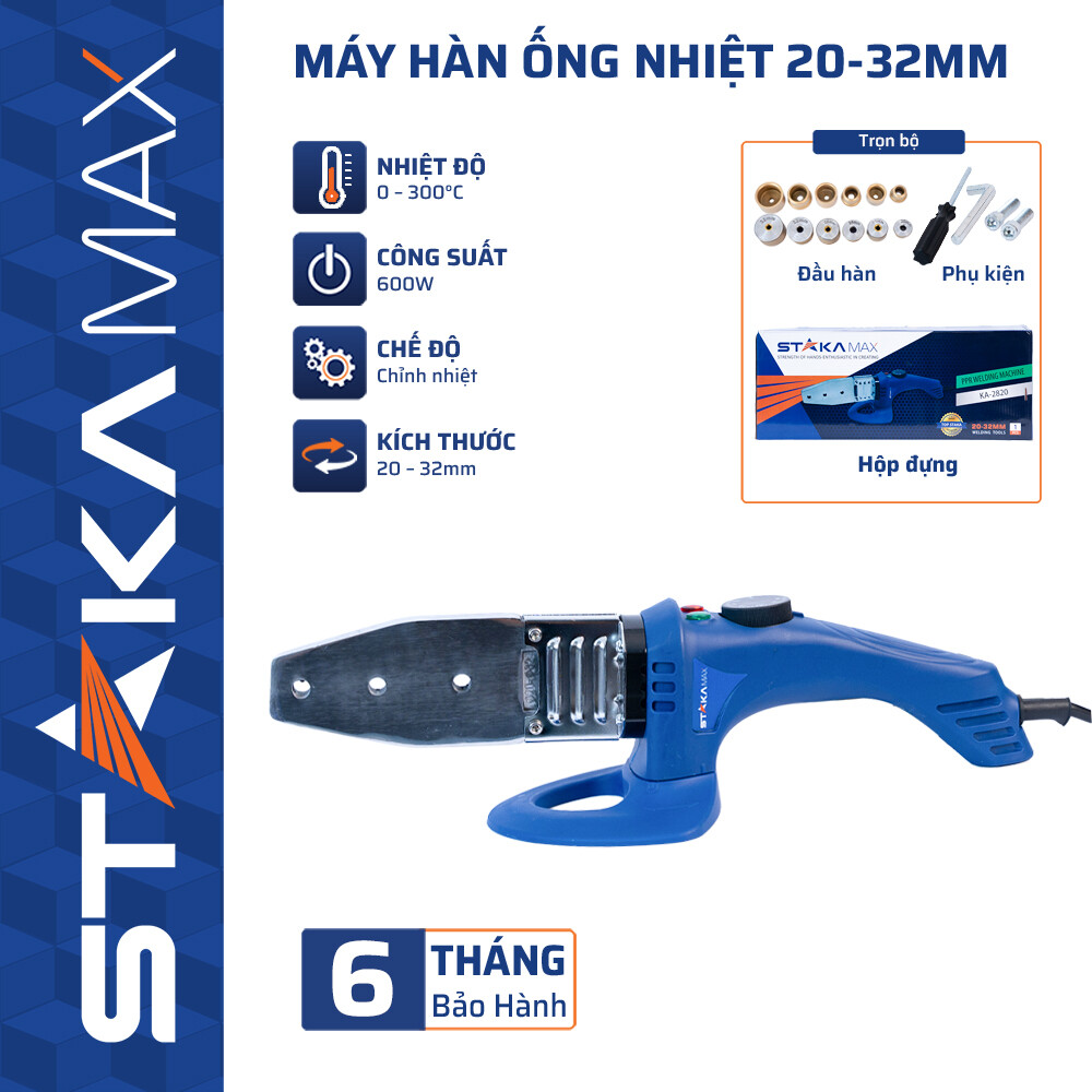 Máy hàn ống nhiệt 20-32mm chỉnh nhiệt STK (KA-2141) (10C/T) -M1 – Cái – Cao cấp, chính hãng