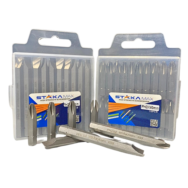 Mũi Vít Đóng 4 Cạnh Tù dài STAKA (100C/H, 1200C/T)-N1 – Cái