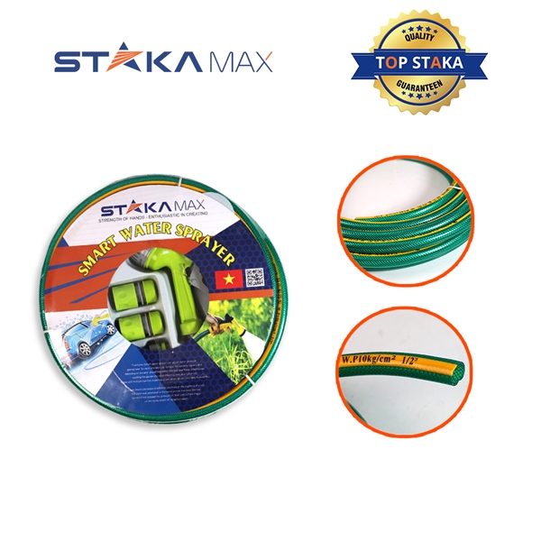Bộ Dây Vòi Phun Tưới Cao Cấp 10M STAKA (1C/H,16C/T)-N1 – Cái