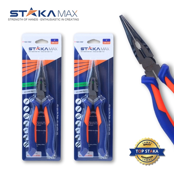 Kìm nhọn Vỉ 8 STAKA (12H/T,72C/T) – N1 – Cái