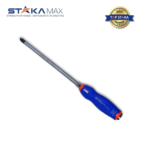 Tua vít đóng 4 cạnh 8×200 STAKA (12C/H, 96C/T)-NEW-N1 – Cái