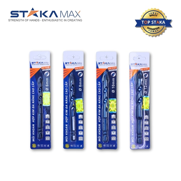 Mũi khoan đa năng xanh 6mm STK (50C/H, 1000C/T)–N1 – Cái