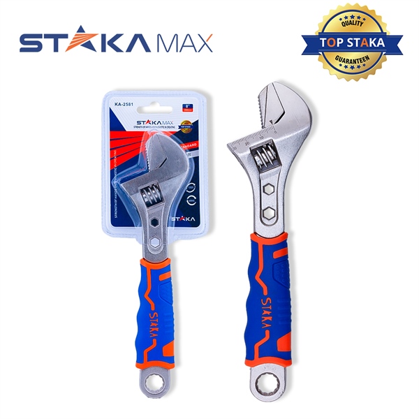 Mỏ Lết Đa Năng Tay Bọc 8″ STAKA (6C/H, 60C/T)-N1 – Cái