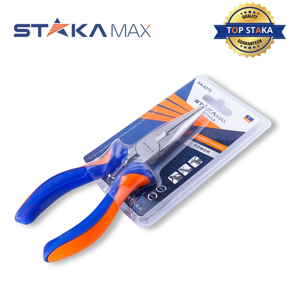 Kìm Nhọn Mạ NIKEN 6′ STAKA (6C/H, 60C/T)-N1 – Cái