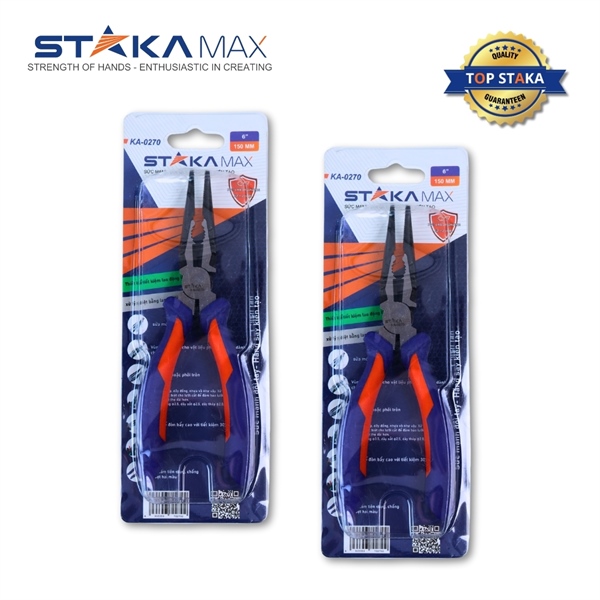 Kìm Nhọn Vỉ 6 STAKA (12C/H,96C/T)-N1 – Cái