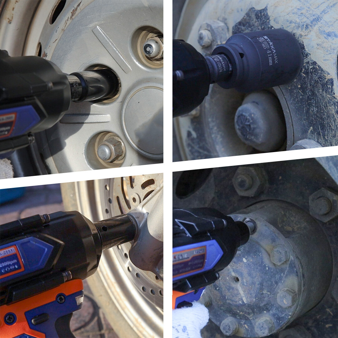 Công dụng của máy tháo ốc pin 1300N.m STAKA (không kèm pin)