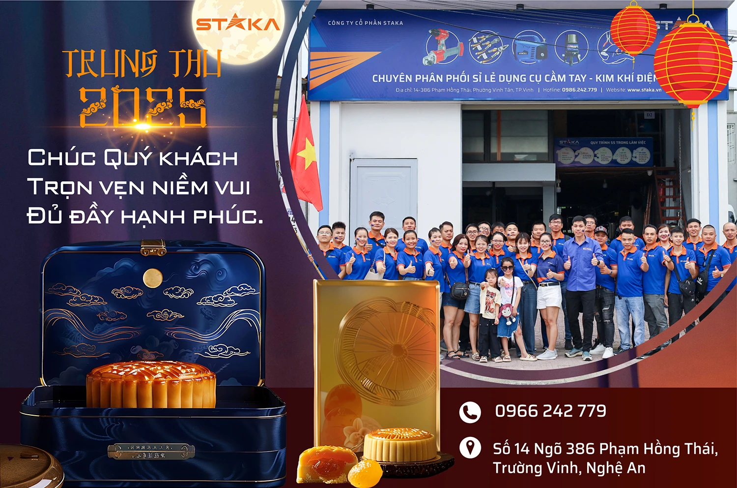 Vẹn Tròn Đoàn Viên: Cùng STAKA Thắp Sáng Ánh Trăng Rằm Trên Khắp Tổ Quốc