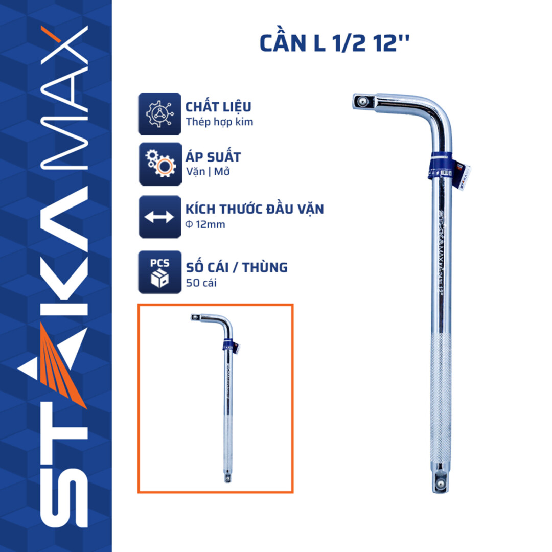 Cần L 1/2 12” STAKAMAX (C/H, 50C/T)-N3