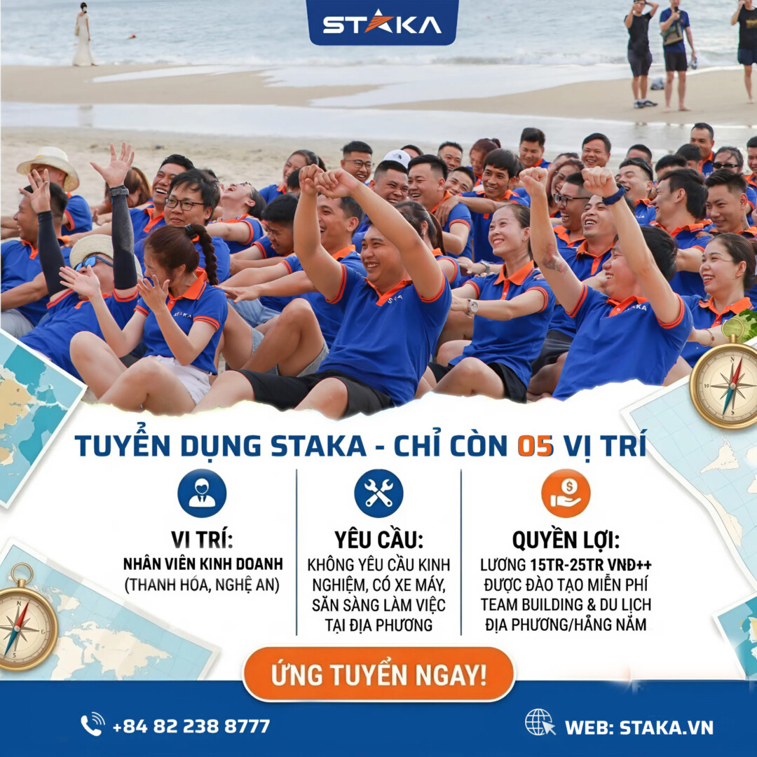 Tuyển Dụng Nhân Viên Kinh Doanh Thị Trường — Cơ Hội Việc Làm Uy Tín Tại Thanh Hóa, Nghệ An