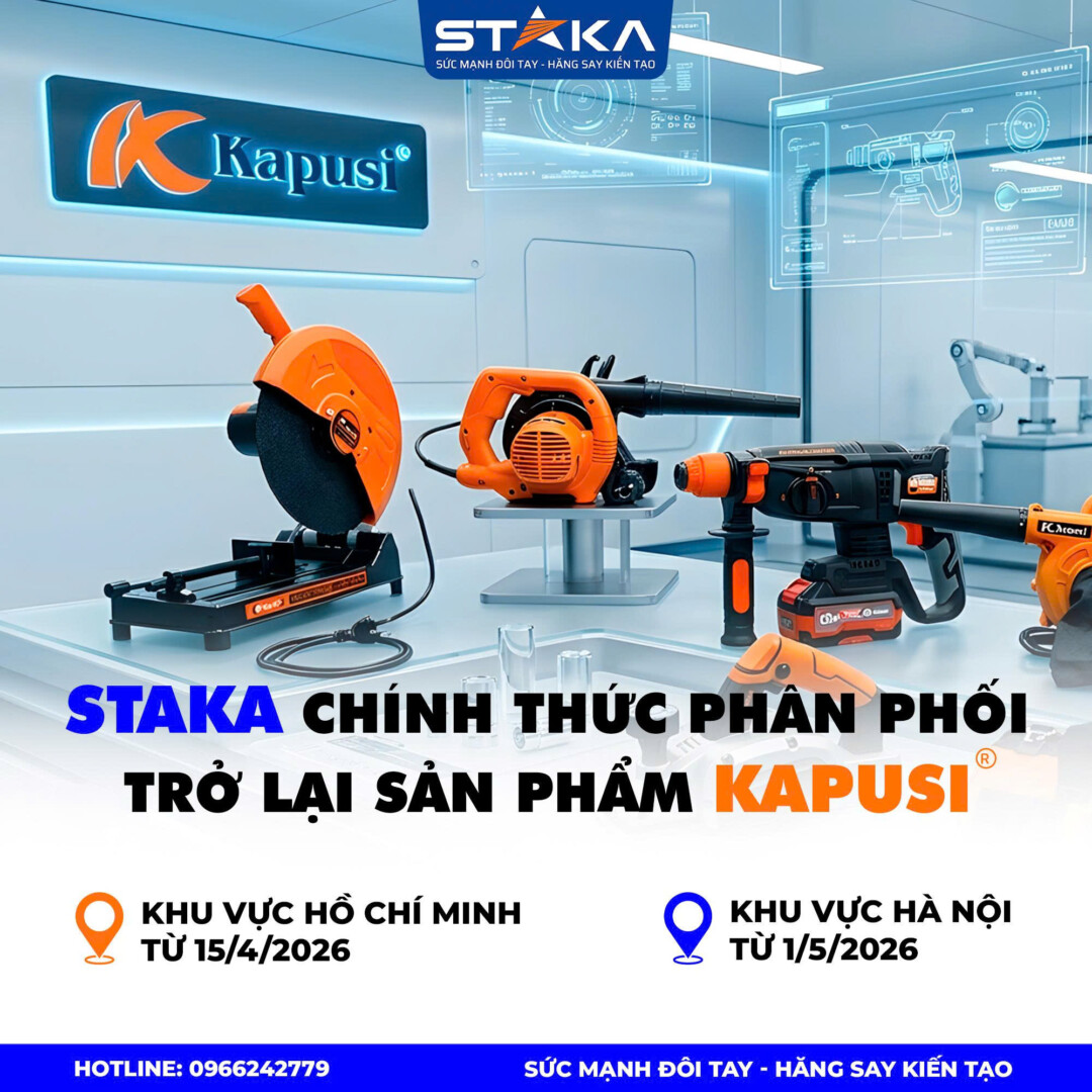 STAKA chính thức quay lại phân phối sản phẩm Kapusi từ 15/04/2026
