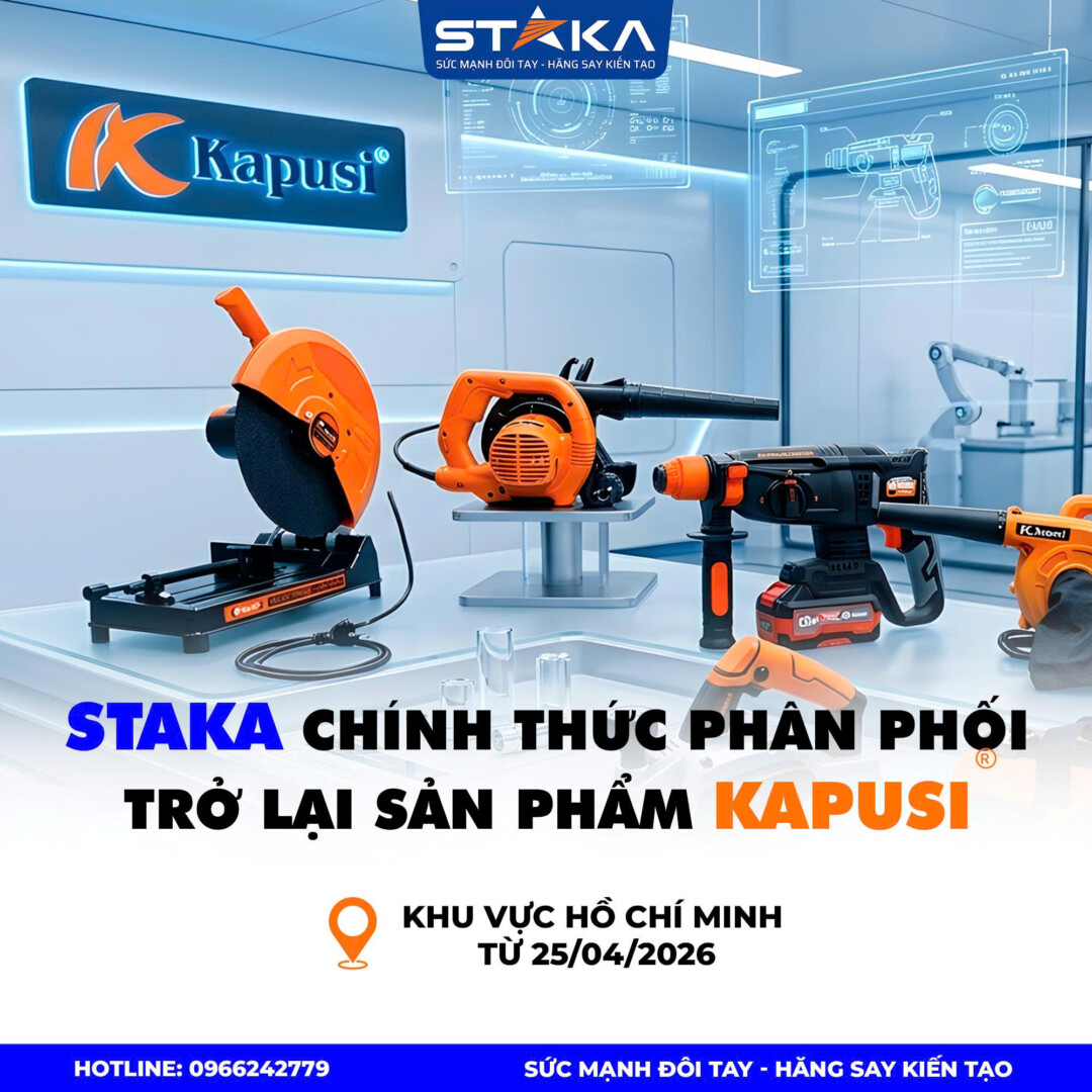 KAPUSI MIỀN NAM CHÍNH THỨC TRỞ LẠI – STAKA PHÂN PHỐI TỪ 25/04/2026