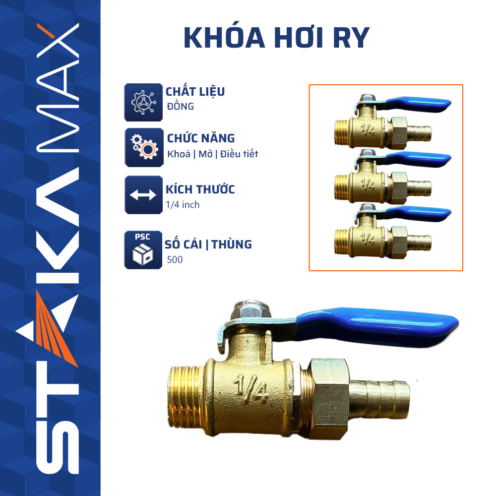 KHÓA HƠI RY STAKAMAX KA-4097