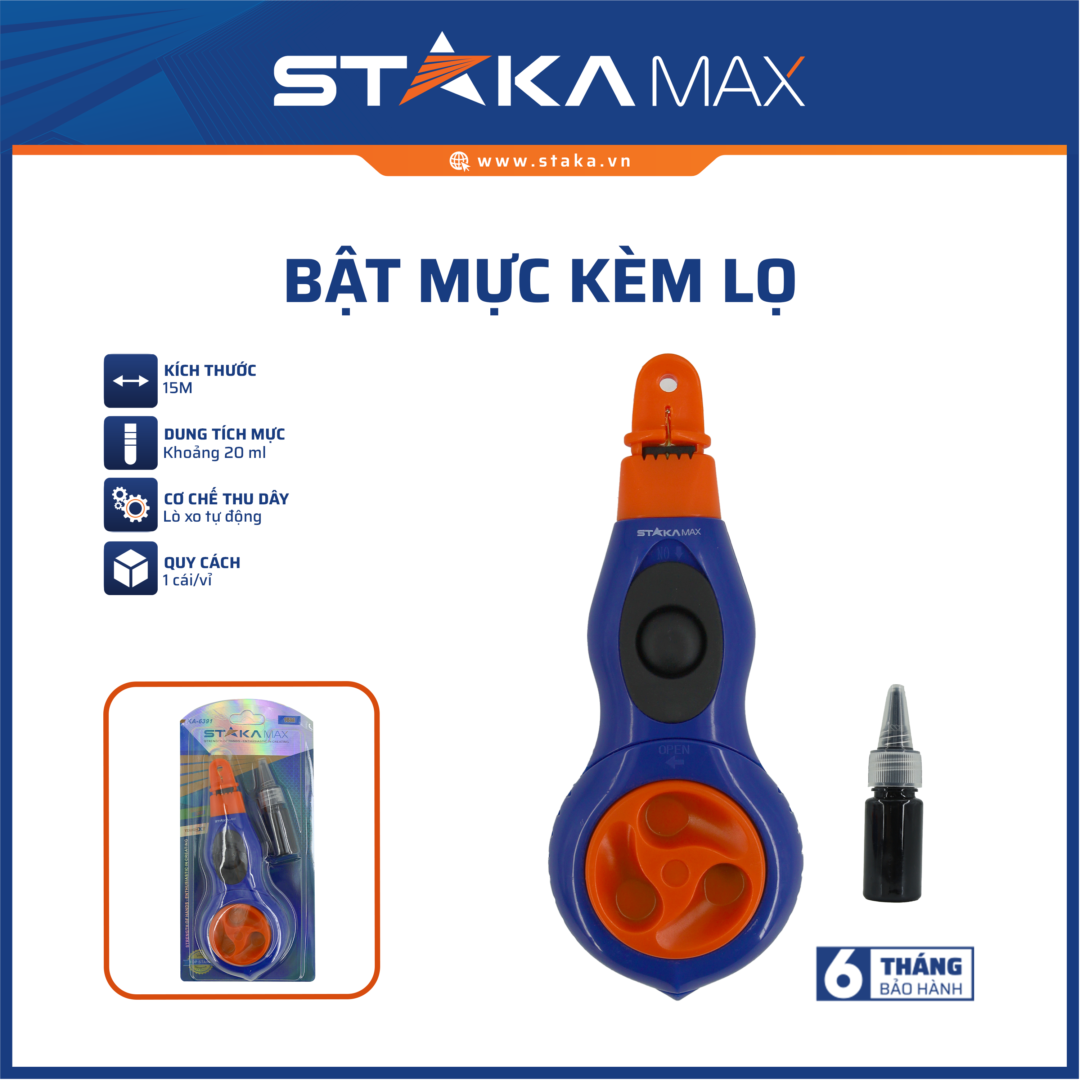 BẬT MỰC KÈM LỌ STAKAMAX KA-6391