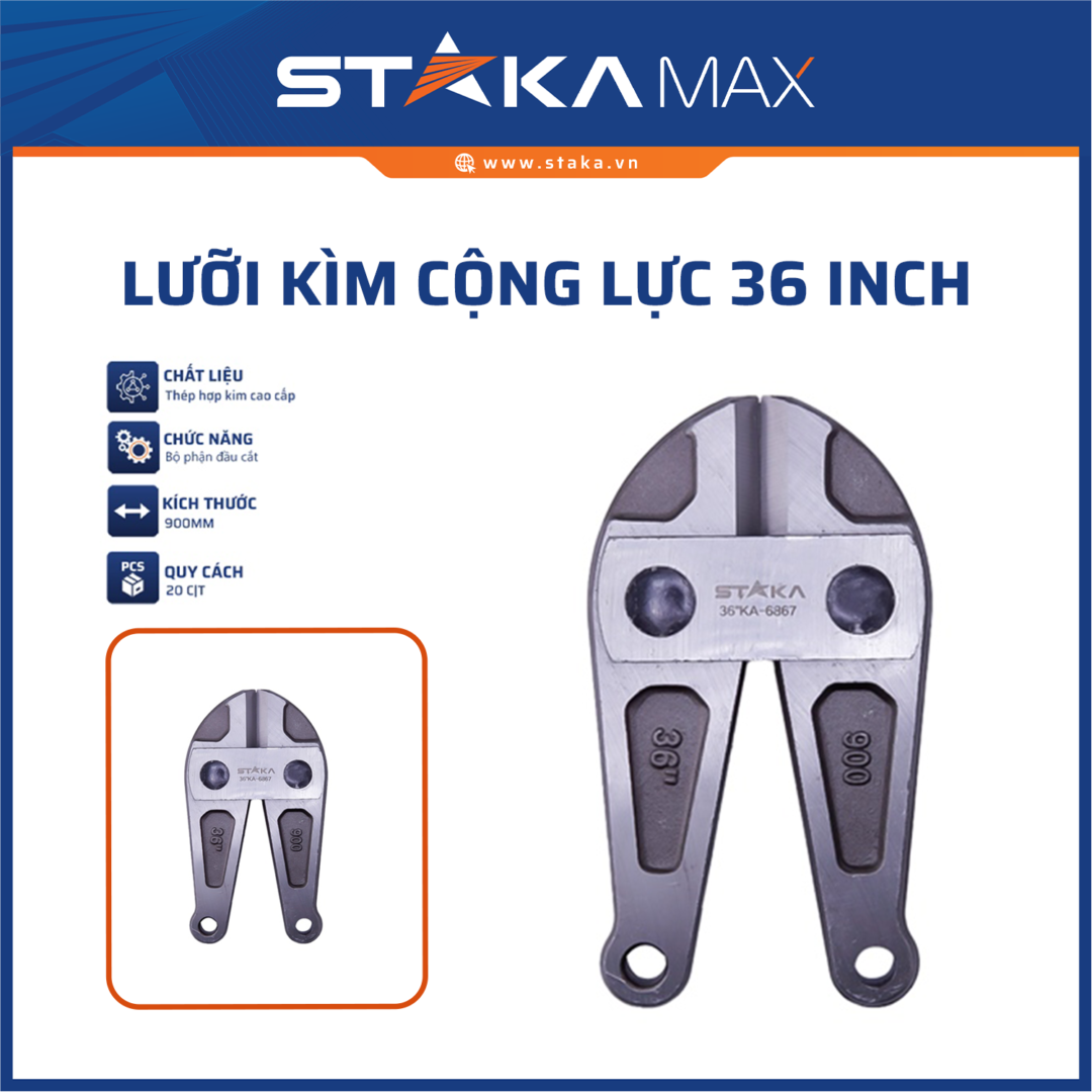 Lưỡi kìm cộng lực 36 inch STAKAMAX (20C/T)