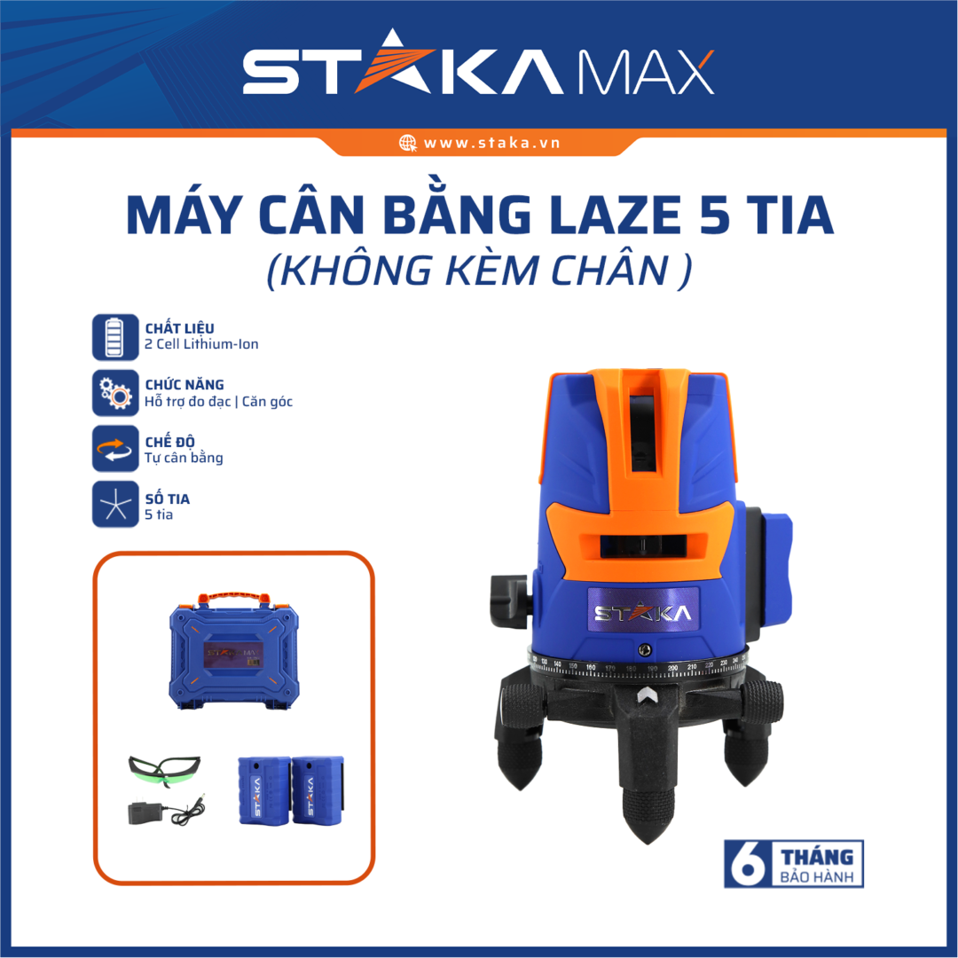 Máy cân bằng laze 5 tia (không kèm chân ) STAKAMAX (C/H,10C/T)