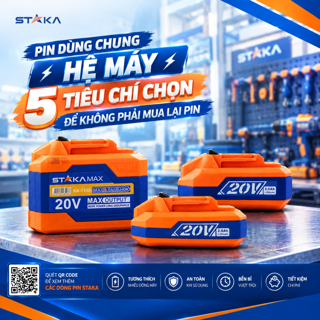 Pin Dùng Chung Hệ Máy: 5 Tiêu Chí Chọn Để Không Phải Mua Lại Pin